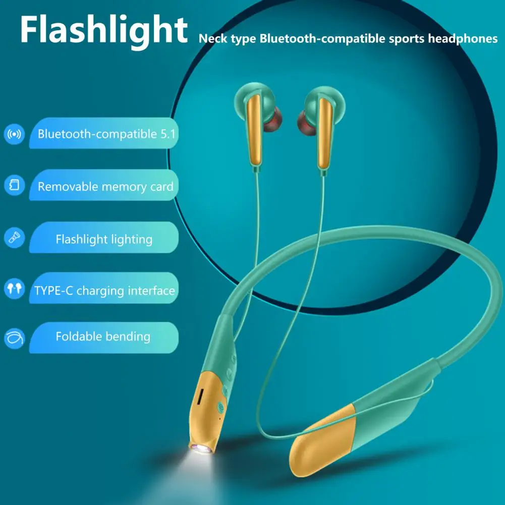 Wireless Bluetooth Earphone Magnetic Neckband Headphone Support Memory Card Luminous Flashlight Sport Headset With Micophone
Wireless Bluetooth Earphone Magnetic Neckband Headphone Support Memory Card Luminous Flashlight Sport Headset With Micophone