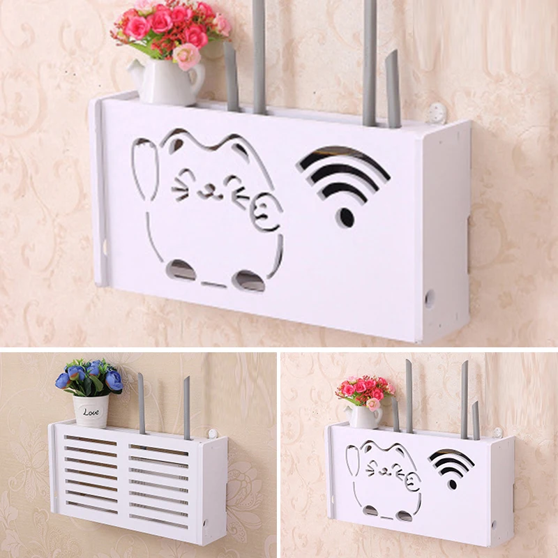 Wifi Router Storage Box Wall Mounted Wireless Panel Shelf Plug Board Bracket Cable Organizer Home Decoration
Wifi Router Storage Box Wall Mounted Wireless Panel Shelf Plug Board Bracket Cable Organizer Home Decoration