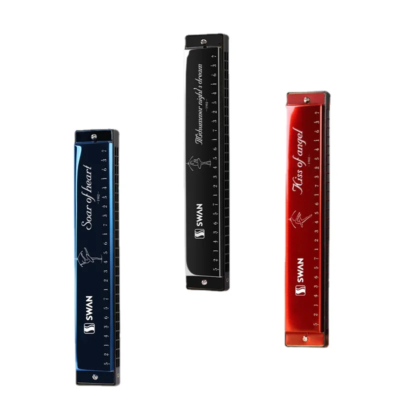 24/28 Holes Mouth Harmonica Beginners Metal Organ Men Harmonica Adults Musical Professional Armonica Woodwind Instruments
24/28 Holes Mouth Harmonica Beginners Metal Organ Men Harmonica Adults Musical Professional Armonica Woodwind Instruments