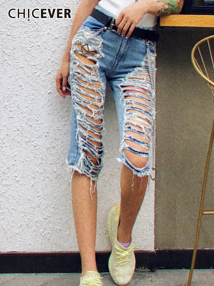 CHICEVER Streetwear Straight Jeans For Women High Waist Patchwork Tassel Slim Denim Pants Female Autumn Fashion Clothing Style
CHICEVER Streetwear Straight Jeans For Women High Waist Patchwork Tassel Slim Denim Pants Female Autumn Fashion Clothing Style