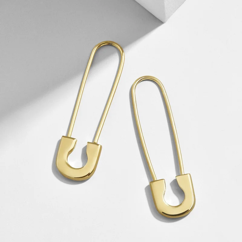 Minimalist Rose Gold Silver Color Paperclip Pendant Earrings for Girls Hollow Alloy Safety Pin Hanging Earring Plain Accessories
Minimalist Rose Gold Silver Color Paperclip Pendant Earrings for Girls Hollow Alloy Safety Pin Hanging Earring Plain Accessories