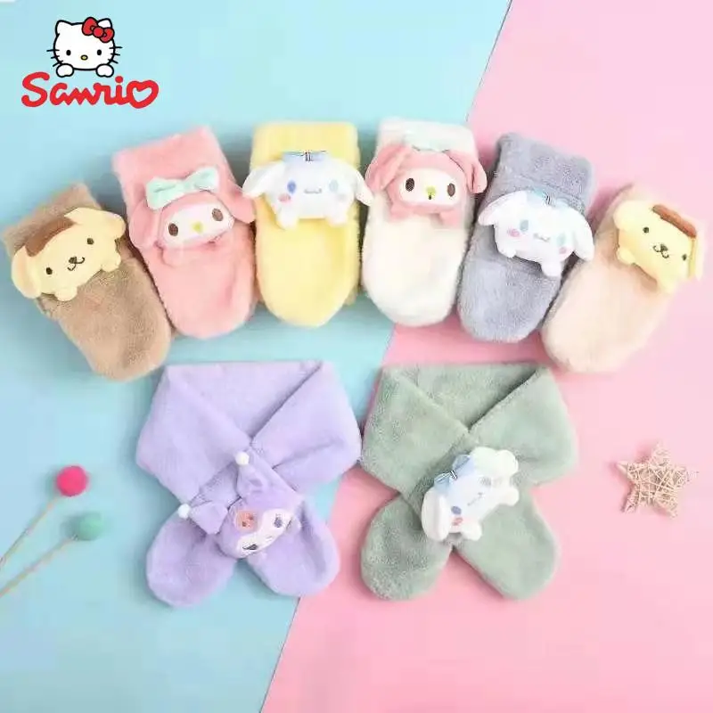 Kawaii Sanrio Kuromi Cinnmoroall My Meldoy Cartoon Anime High Quality Fashion Warm Soft Scarf Plus Fleece Thick Plush Scarf
Kawaii Sanrio Kuromi Cinnmoroall My Meldoy Cartoon Anime High Quality Fashion Warm Soft Scarf Plus Fleece Thick Plush Scarf
