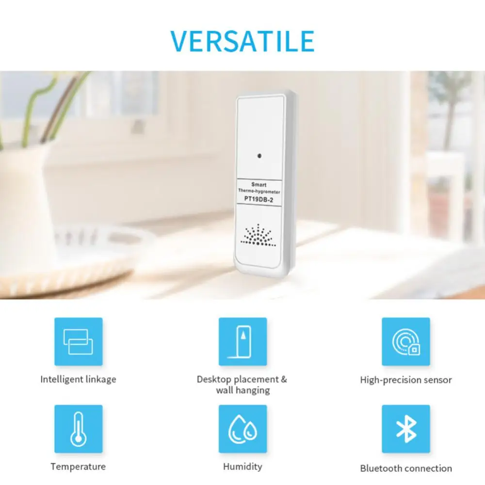 Tuya Mini Bluetooth Thermometer Hygrometer Outdoor High-precisioen Temperature Sensor Humidity Meter Weather Station Smart Home
Tuya Mini Bluetooth Thermometer Hygrometer Outdoor High-precisioen Temperature Sensor Humidity Meter Weather Station Smart Home