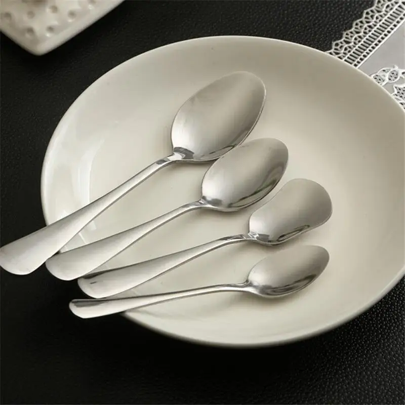 1Pc Stainless Steel Short Handle Sugar Spoon Dessert Coffee Adult Children Spoon Kitchen Tableware
1Pc Stainless Steel Short Handle Sugar Spoon Dessert Coffee Adult Children Spoon Kitchen Tableware