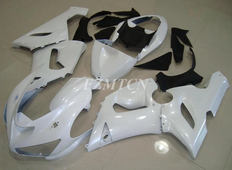 New ABS Whole Motorcycle Bike Fairings Kit Fit For Kawasaki Ninja ZX-6R ZX6R 636 2005 2006 05 06 Bodywork Set White Glossy
New ABS Whole Motorcycle Bike Fairings Kit Fit For Kawasaki Ninja ZX-6R ZX6R 636 2005 2006 05 06 Bodywork Set White Glossy