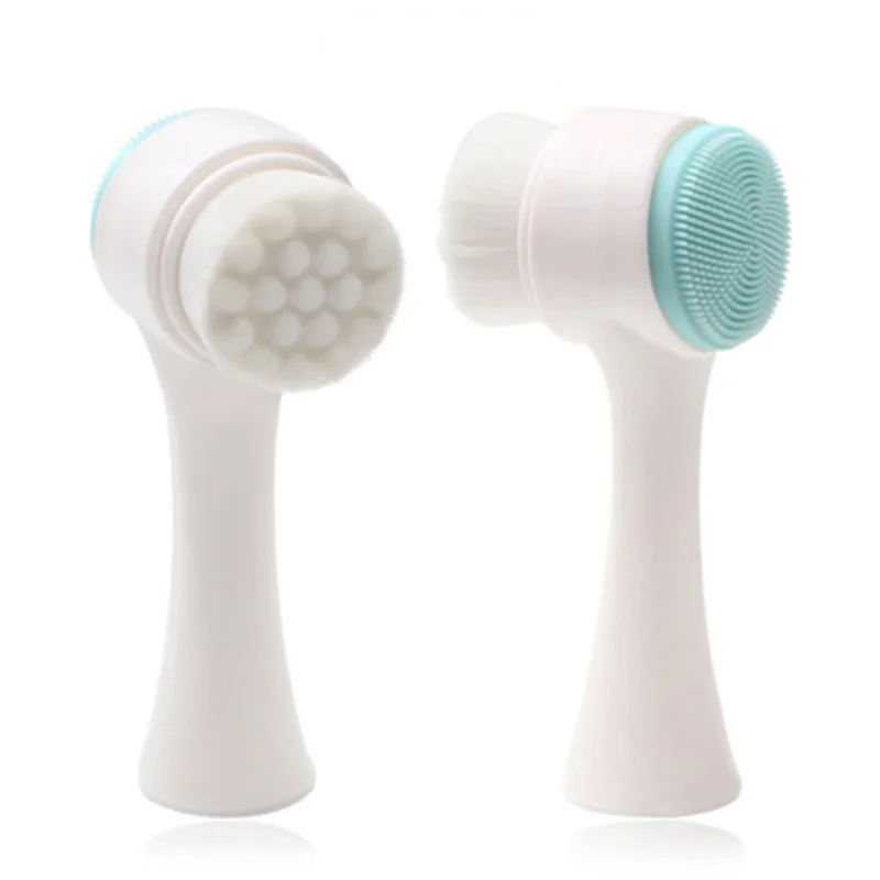 1PC Double-Sided Silicone Facial Cleansing Brush Massager for Face Blackhead Exfoliating Removal Brush Makeup Skin Care Tool
1PC Double-Sided Silicone Facial Cleansing Brush Massager for Face Blackhead Exfoliating Removal Brush Makeup Skin Care Tool