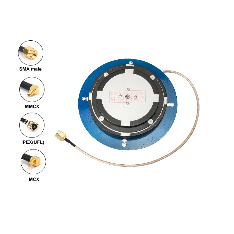 GNSS антенна RTK высокоточная измерительная мультичастотная Антенна GPS L1 L2 L5 Glonass Galileo BDs с SMA MMCX MCX IPEX UFL
GNSS антенна RTK высокоточная измерительная мультичастотная Антенна GPS L1 L2 L5 Glonass Galileo BDs с SMA MMCX MCX IPEX UFL