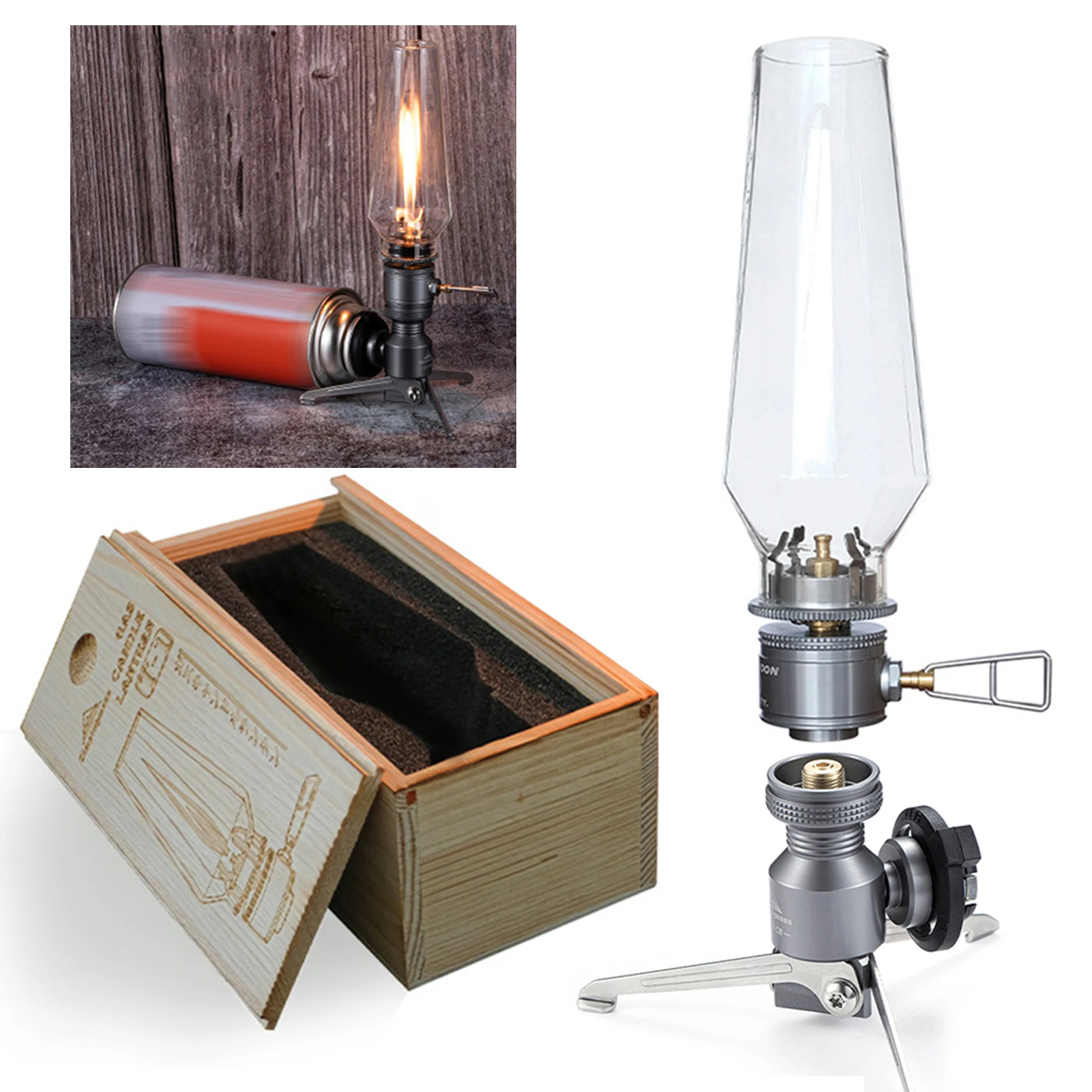 Outdoor Camping Gas Candle Lamp Tent Lantern Light For Backpacking Hiking Fishing Lights Dew Battalion Lamp
Outdoor Camping Gas Candle Lamp Tent Lantern Light For Backpacking Hiking Fishing Lights Dew Battalion Lamp