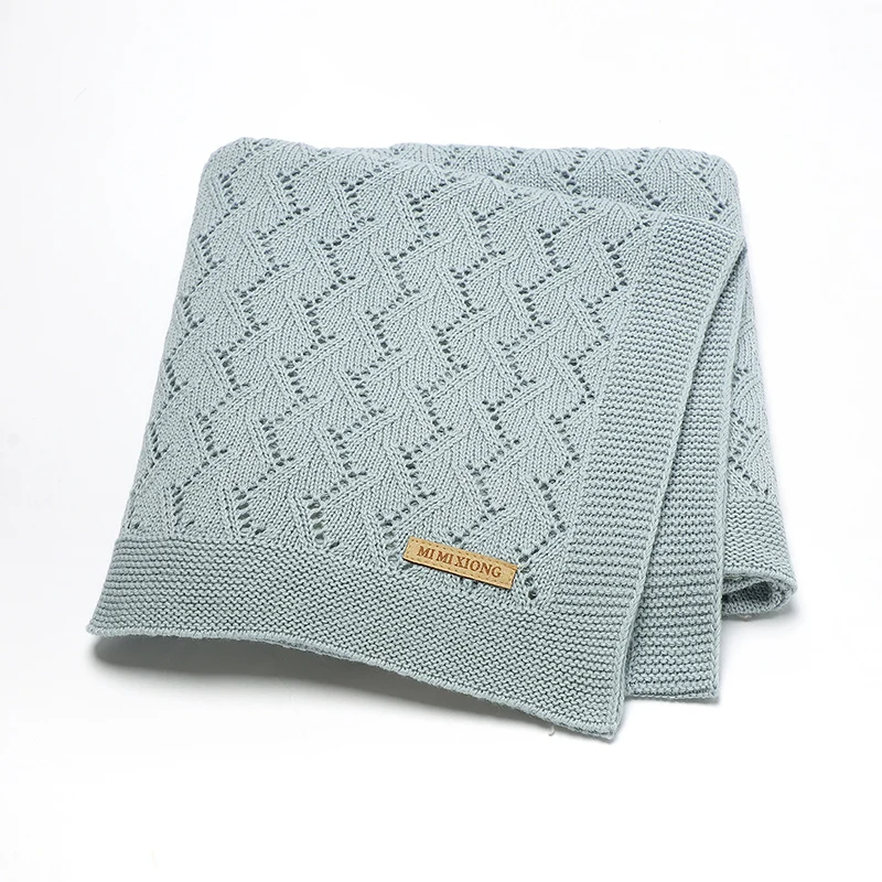 Cotton Baby Blanket Knitted Newborn Girl Boy Bedding Quilt Plaid Fashion Hollow Out Infant Stroller Swaddling 90*70CM Super Soft
Cotton Baby Blanket Knitted Newborn Girl Boy Bedding Quilt Plaid Fashion Hollow Out Infant Stroller Swaddling 90*70CM Super Soft