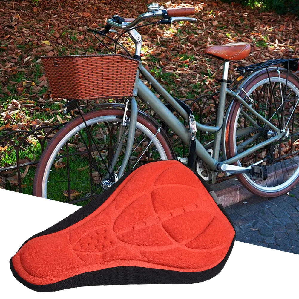 Mountain Bike 3D Saddle Cover Thick Breathable Super Soft Bicycle Seat Cushion Silicone Sponge Gel Bike Seat Bicycle Accessories
Mountain Bike 3D Saddle Cover Thick Breathable Super Soft Bicycle Seat Cushion Silicone Sponge Gel Bike Seat Bicycle Accessories