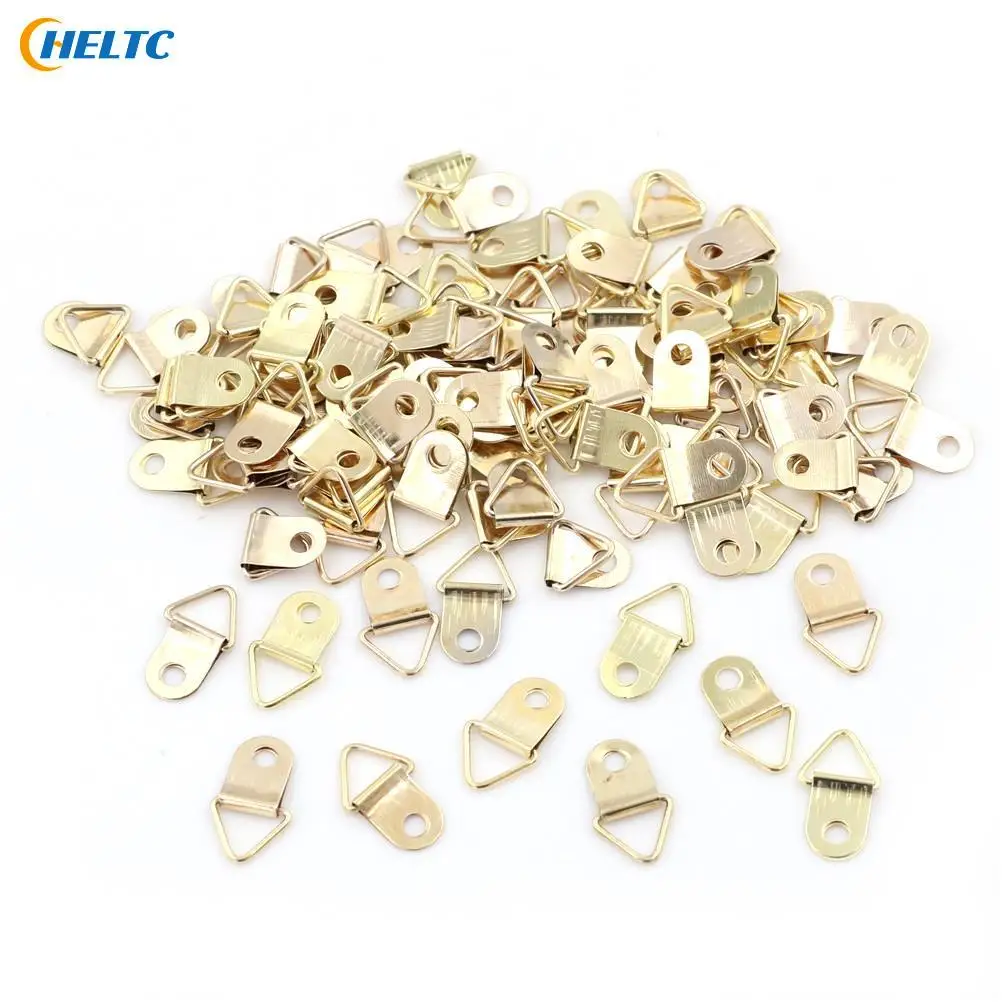 100pcs Easy To Hang Golden D-Ring Hanging Hooks Hangers Picture Oil Painting Mirror Frame Hooks Hangers Wholesale
100pcs Easy To Hang Golden D-Ring Hanging Hooks Hangers Picture Oil Painting Mirror Frame Hooks Hangers Wholesale
