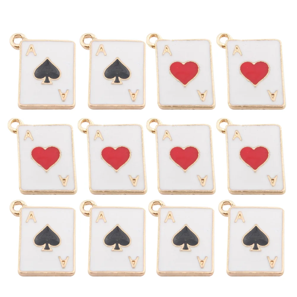 20 Pcs DIY Jewelry Charms Pendant DIY Poker Shape Pendant Jewelry Making Pendants
20 Pcs DIY Jewelry Charms Pendant DIY Poker Shape Pendant Jewelry Making Pendants