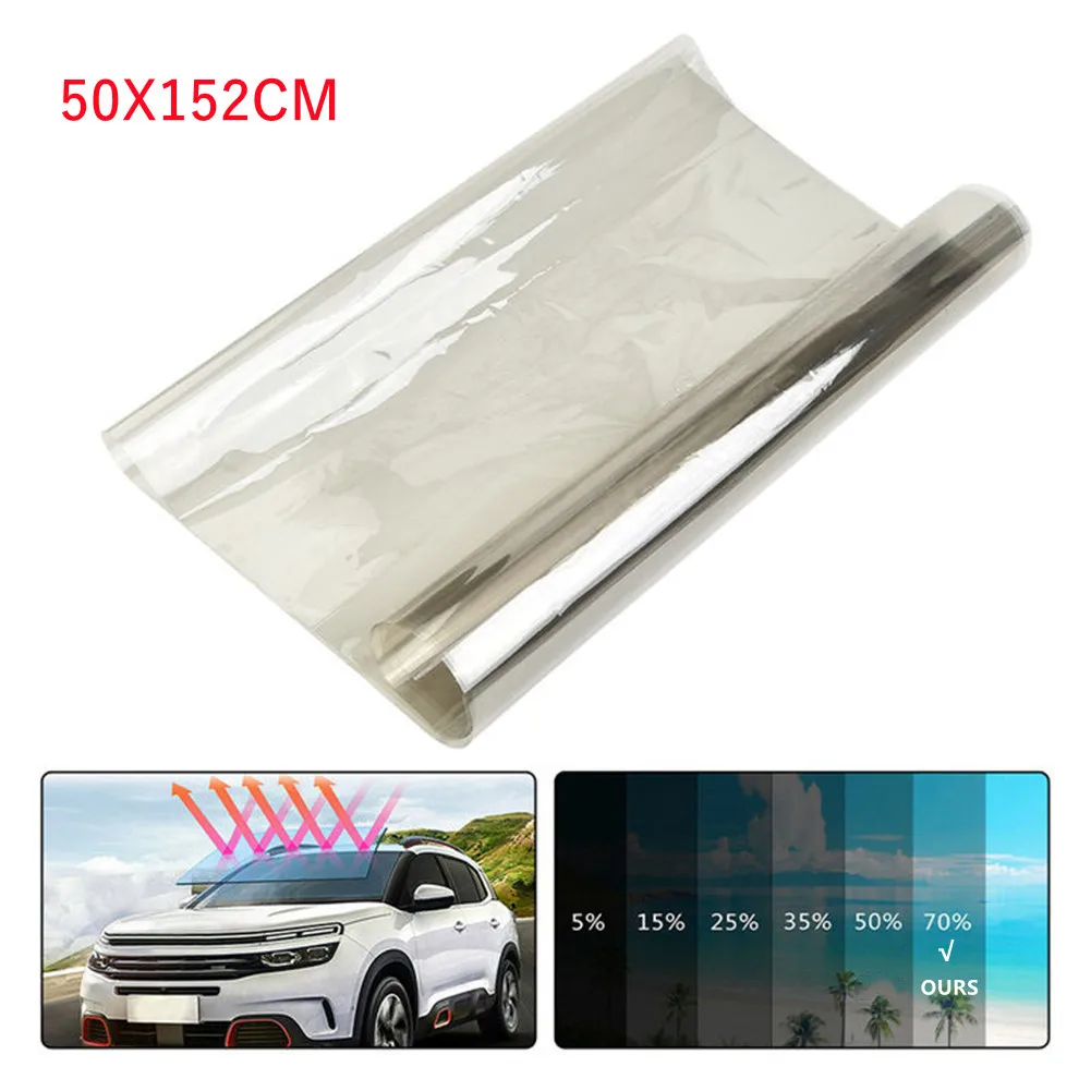 Car Casement Film 1pc Build Film Nano Ceramic Tint PET Protection Sheet Solar Tint VLT20%-75% 152cmx50cm Durable
Car Casement Film 1pc Build Film Nano Ceramic Tint PET Protection Sheet Solar Tint VLT20%-75% 152cmx50cm Durable