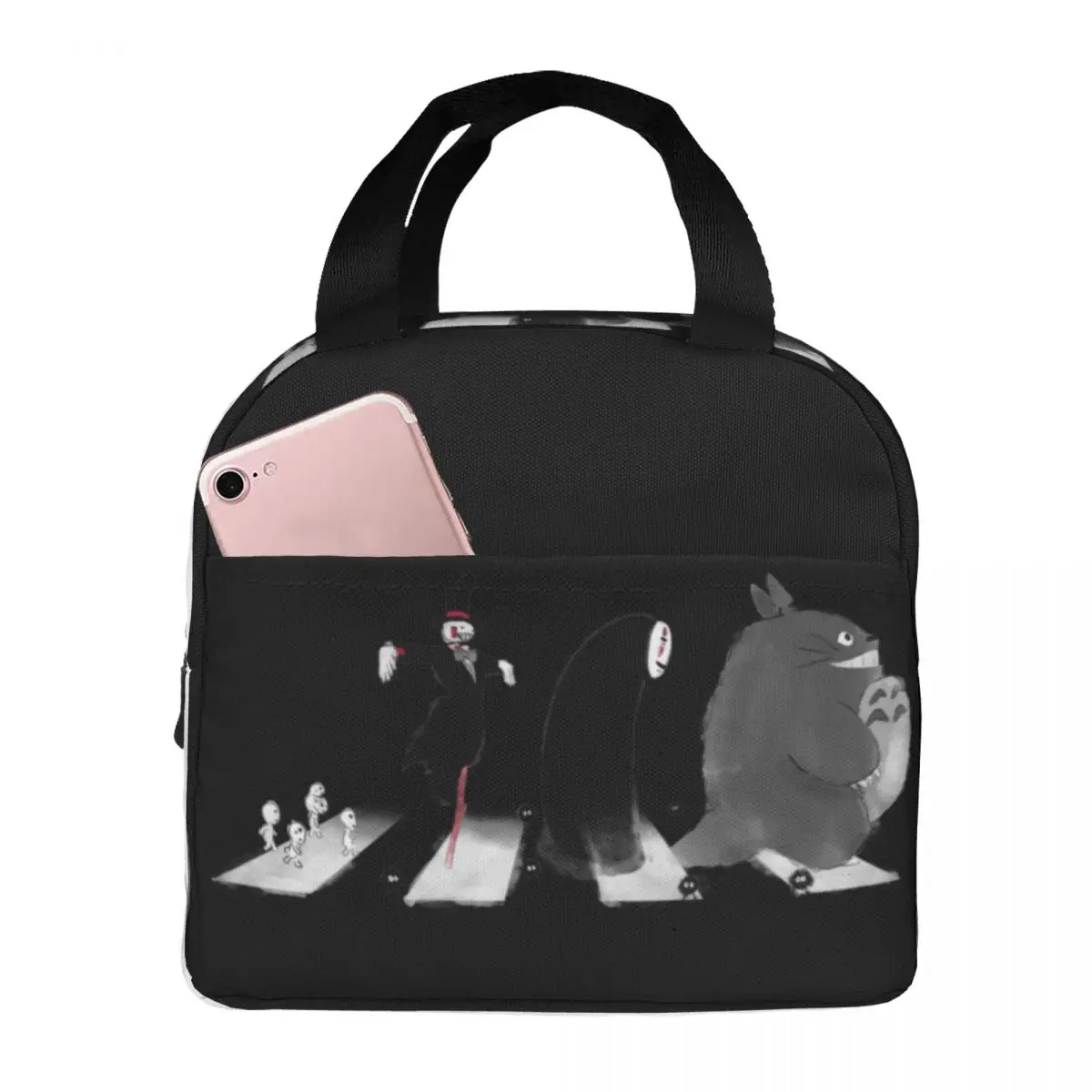 Princess Mononoke Ghibli Road Lunch Bags Portable Insulated Canvas Cooler Thermal Cold Food Picnic Work Lunch Box for Women Kids
Princess Mononoke Ghibli Road Lunch Bags Portable Insulated Canvas Cooler Thermal Cold Food Picnic Work Lunch Box for Women Kids
