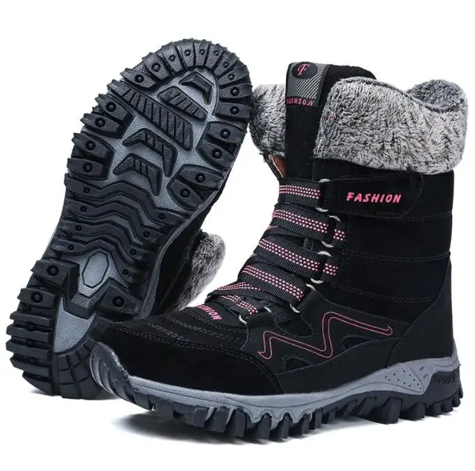 2022 New Fashion Suede Leather Women Snow Boots Winter Warm Plush Women's boots Waterproof Ankle Boots Flat shoes
2022 New Fashion Suede Leather Women Snow Boots Winter Warm Plush Women's boots Waterproof Ankle Boots Flat shoes