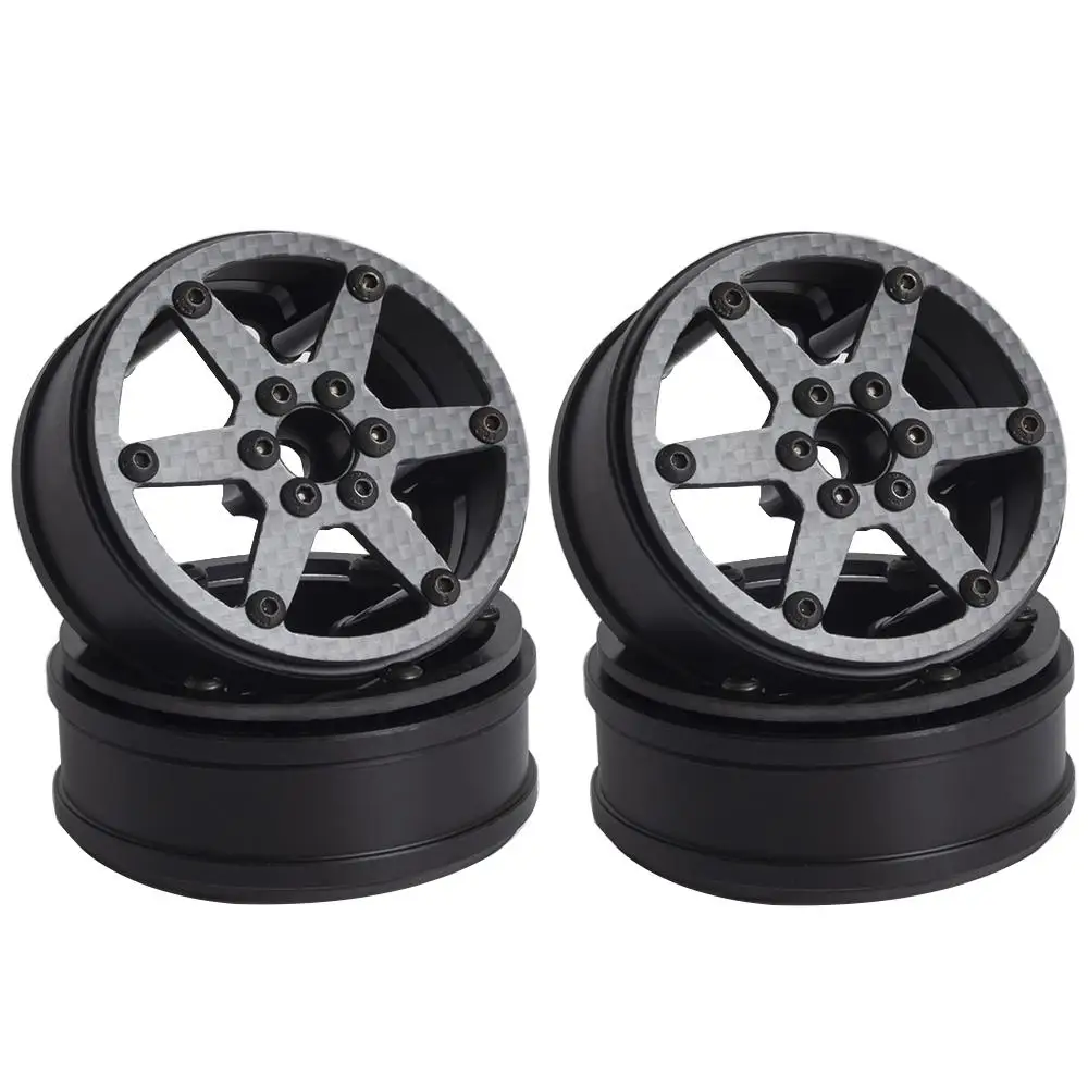 4 Pcs/bag Scx10 Trx4 1/10 Simulation Climbing Car 2.2-inch Carbon Fiber Wheels Tires Set
4 Pcs/bag Scx10 Trx4 1/10 Simulation Climbing Car 2.2-inch Carbon Fiber Wheels Tires Set