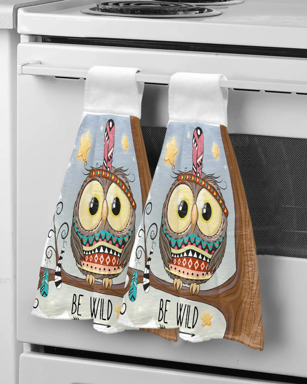 Cartoon Owl Indian Feather Star Hand Towels Microfiber Bathroom Hanging Towel Absorbent Towels Soft Kids Hand Towels
Cartoon Owl Indian Feather Star Hand Towels Microfiber Bathroom Hanging Towel Absorbent Towels Soft Kids Hand Towels