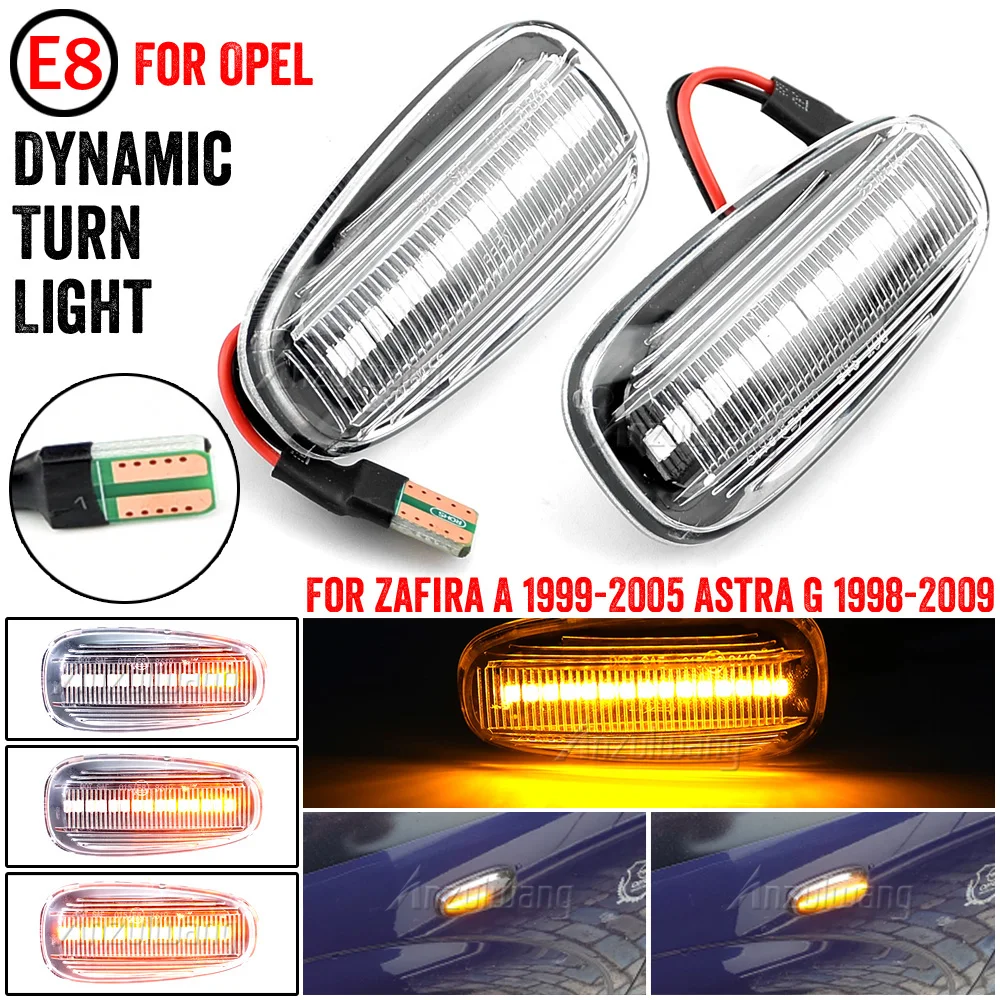 For Opel Zafira A 1999-2005 For Opel Astra G 1998-2009 Flowing Turn Signal Lights Dynamic LED Side Marker Indicator Blinker
For Opel Zafira A 1999-2005 For Opel Astra G 1998-2009 Flowing Turn Signal Lights Dynamic LED Side Marker Indicator Blinker