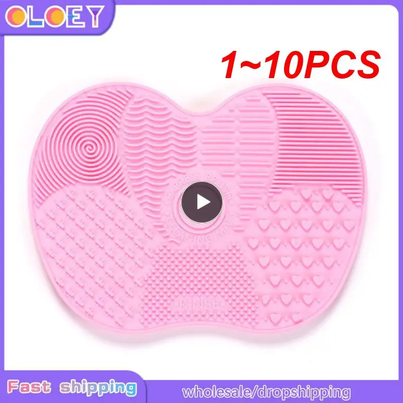 1~10PCS Makeup Brush Cleaner Pad Newest Silicone Brush Cleaner Cosmetic Make Up Washing Brush Gel Cleaning Mat Foundation
1~10PCS Makeup Brush Cleaner Pad Newest Silicone Brush Cleaner Cosmetic Make Up Washing Brush Gel Cleaning Mat Foundation