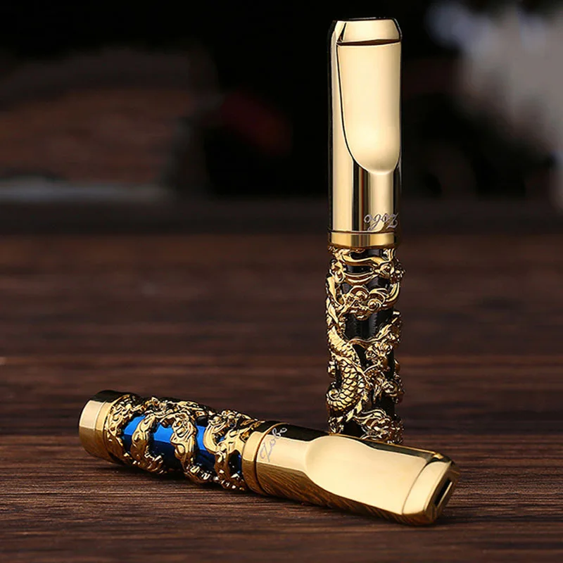 Cigarette Holder Men's Circulating Cleaning Type Pull Rod Core Thickness Dual-Purpose Metal Filter
Cigarette Holder Men's Circulating Cleaning Type Pull Rod Core Thickness Dual-Purpose Metal Filter