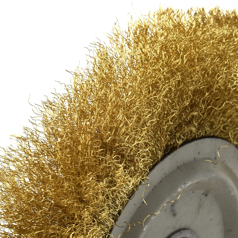 Polishing Wire Wheel Brush Crimped Grinder Deburring Derusting Rotary Descaling Grinding Accessories 125mm Replacement Metal
Polishing Wire Wheel Brush Crimped Grinder Deburring Derusting Rotary Descaling Grinding Accessories 125mm Replacement Metal