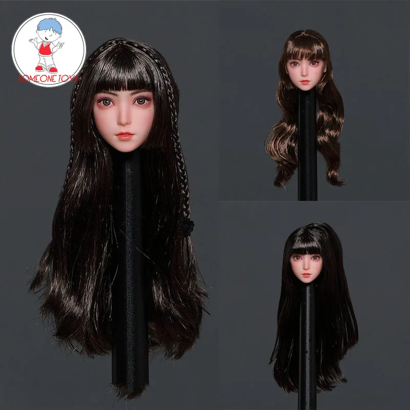 M014 1/6 Scale Female Head Sculpt Cartoon Doll Head Carving Model for 12 Inch Action Figure Accessories
M014 1/6 Scale Female Head Sculpt Cartoon Doll Head Carving Model for 12 Inch Action Figure Accessories