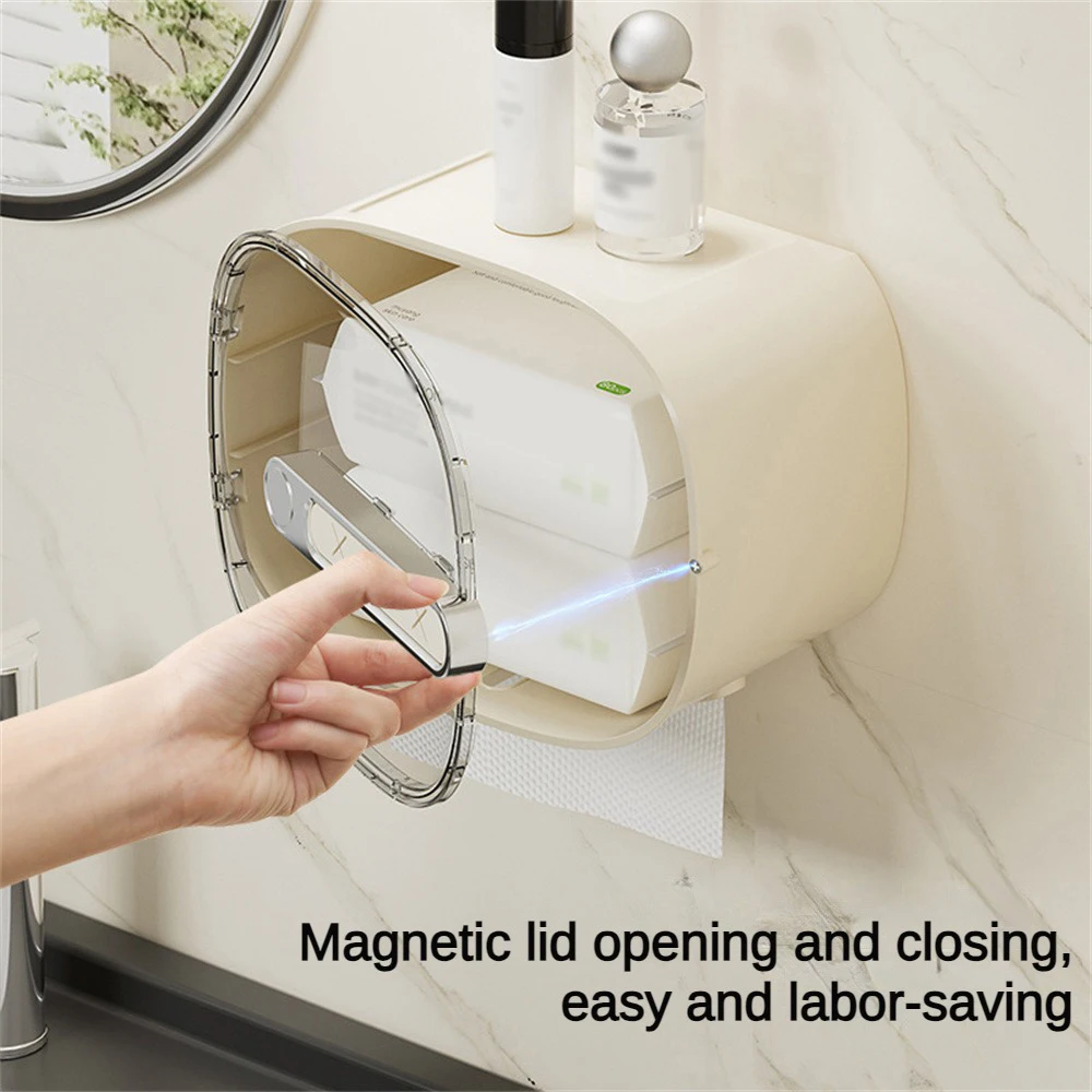 Punch-free Wall-mounted Drawer Strong Load-bearing Waterproof Paper Box Automatic Adsorption Not Stable Paper Box Home Supplies
Punch-free Wall-mounted Drawer Strong Load-bearing Waterproof Paper Box Automatic Adsorption Not Stable Paper Box Home Supplies