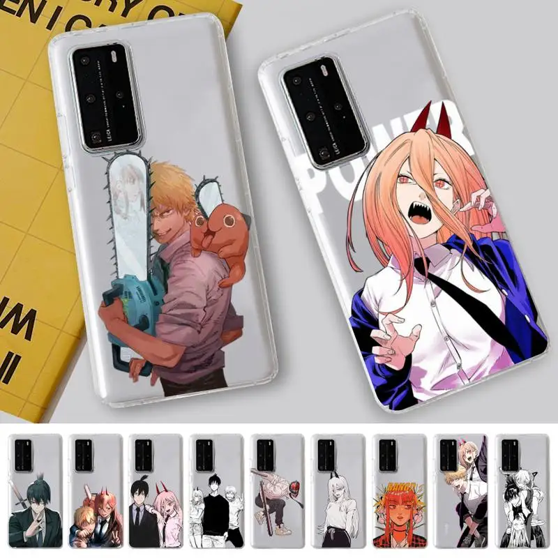 Anime Chainsaw Man Phone Case for Huawei Honor 8X 10 20 lite 10i 20i 50 60 70 P50 P20 P30 Pro Y5 Y6 Mate50 cover
Anime Chainsaw Man Phone Case for Huawei Honor 8X 10 20 lite 10i 20i 50 60 70 P50 P20 P30 Pro Y5 Y6 Mate50 cover