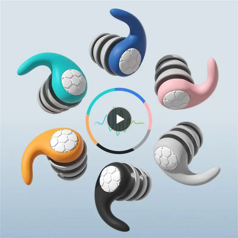 Sleep Soundproof Earplugs Environmentally Friendly Silicone Silicone Water Sports Shower Accessories Transparent Shell Earplugs
Sleep Soundproof Earplugs Environmentally Friendly Silicone Silicone Water Sports Shower Accessories Transparent Shell Earplugs