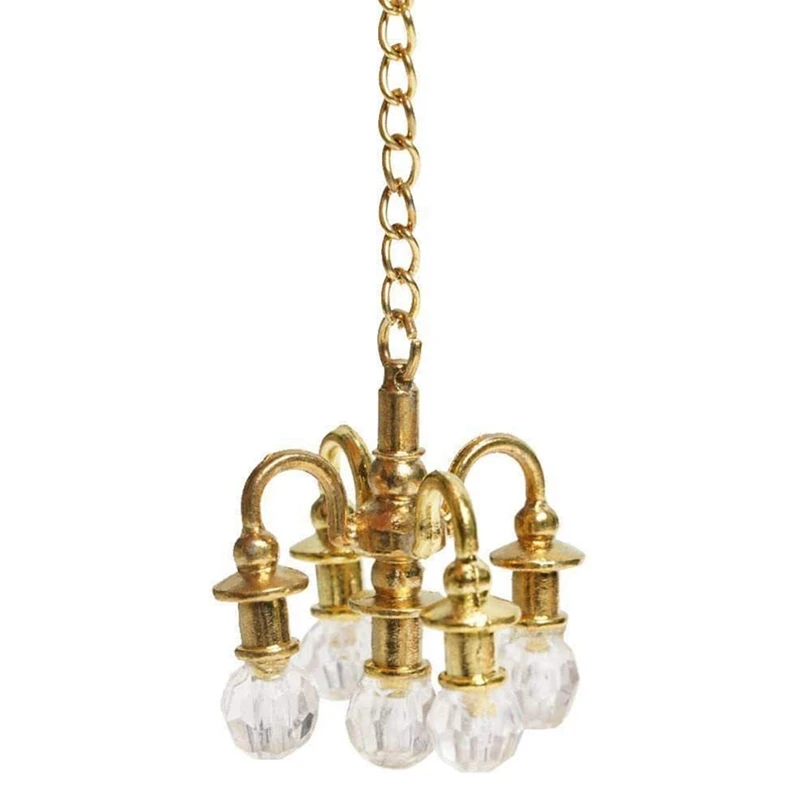 1:12 Dollhouse Miniature Mini Crystal Lamp For 1/12 Dollhouse Decor Simulation Chandelier Can Not Light 
1:12 Dollhouse Miniature Mini Crystal Lamp For 1/12 Dollhouse Decor Simulation Chandelier Can Not Light