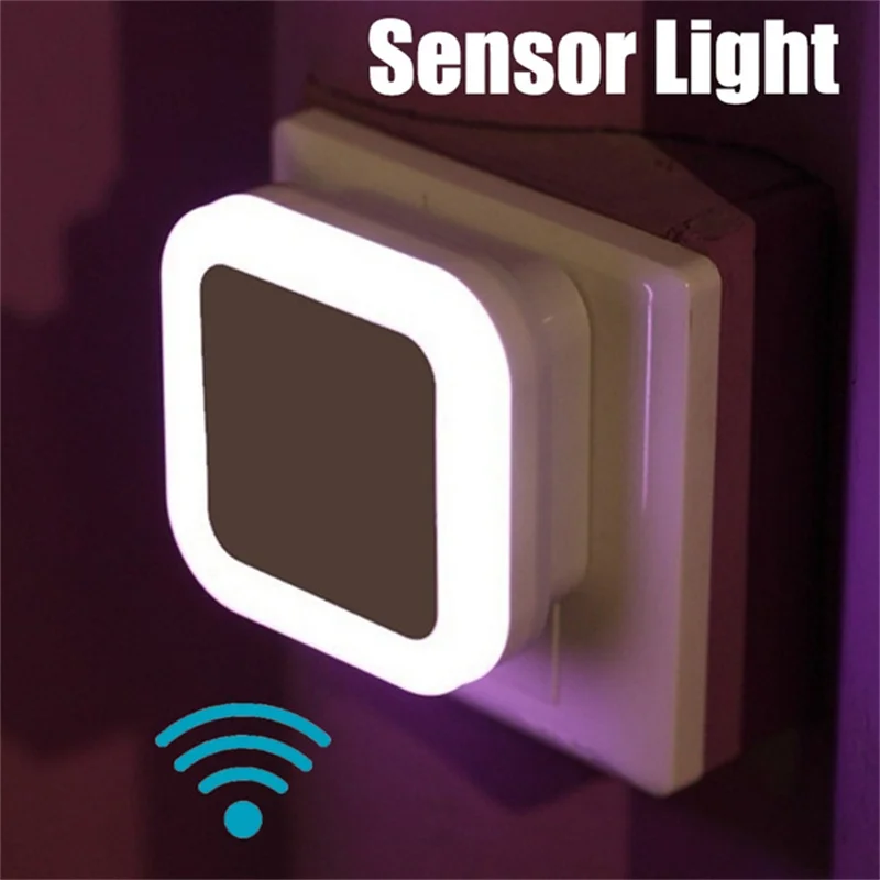 Sensor Control LED Night Light Lamp Toilet Wall Lights Baby Bedroom Bulb Backlight Closet Cabinet Light Stairway Porch Light
Sensor Control LED Night Light Lamp Toilet Wall Lights Baby Bedroom Bulb Backlight Closet Cabinet Light Stairway Porch Light