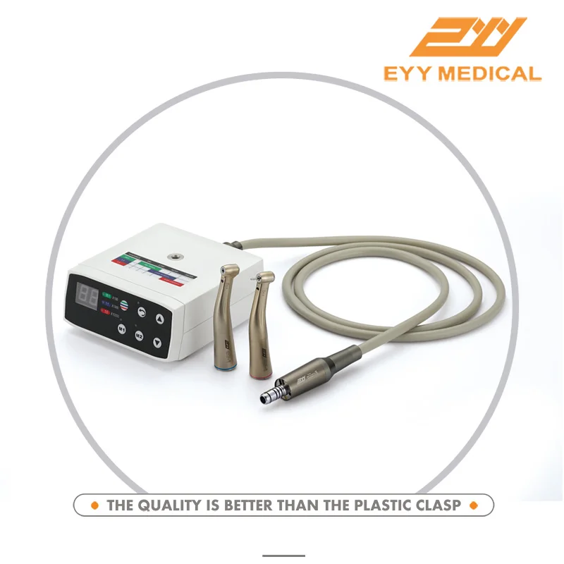 Dental Brushless Electrical Mirco Motor with LED/Lab Motor with Light/Fiber Optic Equipment for Dentist Nsk 2 Hole/4 Hole
Dental Brushless Electrical Mirco Motor with LED/Lab Motor with Light/Fiber Optic Equipment for Dentist Nsk 2 Hole/4 Hole