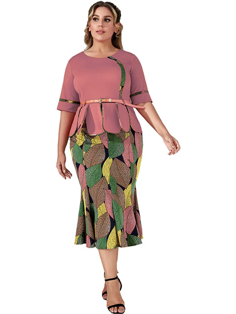 African Dresses Women With Belt Half Sleeve Robe Dashiki Africa Clothing Fashion New Print Patchwork Long African Dress Vestidos
African Dresses Women With Belt Half Sleeve Robe Dashiki Africa Clothing Fashion New Print Patchwork Long African Dress Vestidos