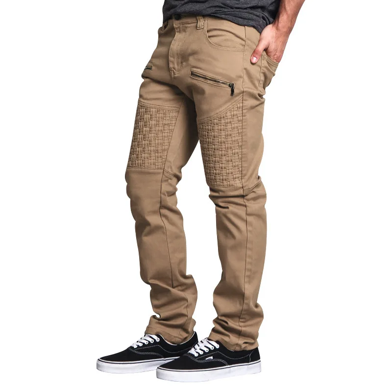 Man Splicing Thin Straight Trousers Workwear Casual Style Multi-Pocket Pants Male New Mid Waist Drawstring Lace-Up Trous
Man Splicing Thin Straight Trousers Workwear Casual Style Multi-Pocket Pants Male New Mid Waist Drawstring Lace-Up Trous