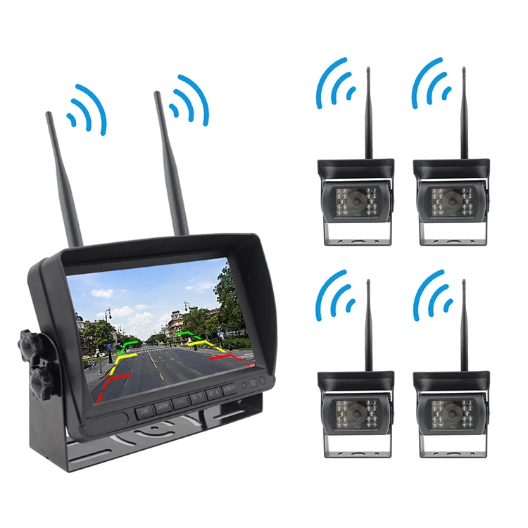24v for bus and truck wireless revers camera kit 7 wireless backup camera system
24v for bus and truck wireless revers camera kit 7 wireless backup camera system