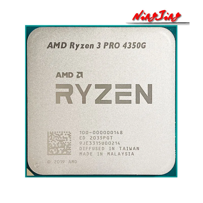 AMD Ryzen 3 PRO 4350G R3 PRO 4350G 3,8 ГГц четырехъядерный восьмипоточный процессор 65 Вт L3 = 4M 100-000000148 разъем AM4
AMD Ryzen 3 PRO 4350G R3 PRO 4350G 3,8 ГГц четырехъядерный восьмипоточный процессор 65 Вт L3 = 4M 100-000000148 разъем AM4