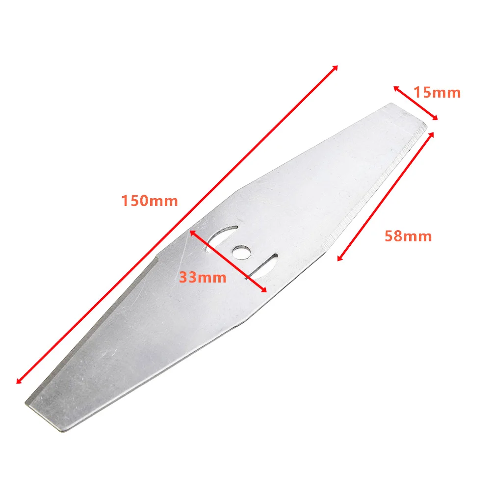 8Pcs 150mm Grass String Trimmer Head Replacement Saw Blades Lawn Mower Fittings For Lawn Mowers And Grass Trimmers
8Pcs 150mm Grass String Trimmer Head Replacement Saw Blades Lawn Mower Fittings For Lawn Mowers And Grass Trimmers