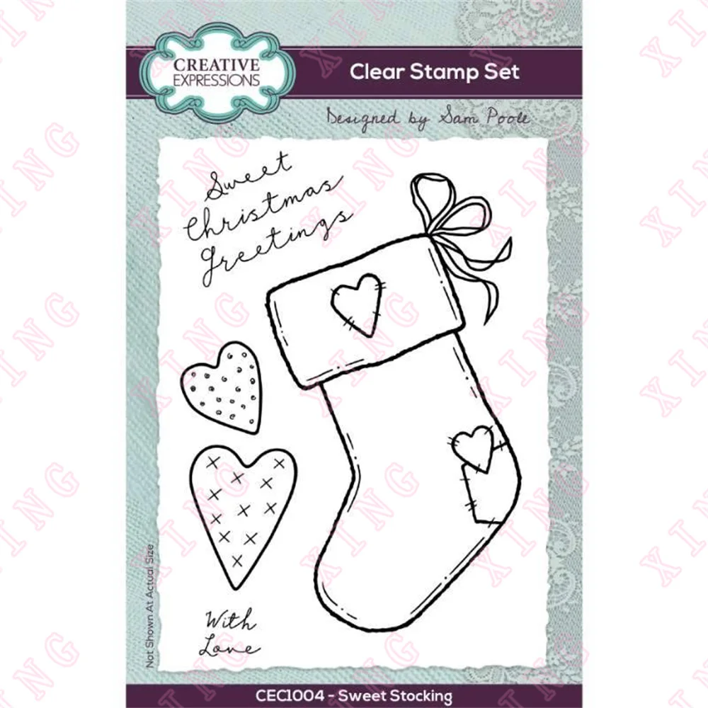 2022 New Sweet Stocking Clear Silicone Stamps Diy Scrapbooking Diary Album Craft Paper Card Molds Embossing Decoration Template
2022 New Sweet Stocking Clear Silicone Stamps Diy Scrapbooking Diary Album Craft Paper Card Molds Embossing Decoration Template