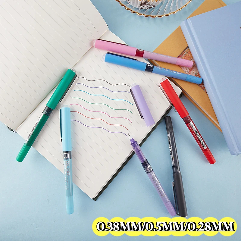 1pcs 0.5mm Roller Pen Black/Red/blue Color Ink Straight Liquid Rollerball Gel Pen for School Office Stationery
1pcs 0.5mm Roller Pen Black/Red/blue Color Ink Straight Liquid Rollerball Gel Pen for School Office Stationery