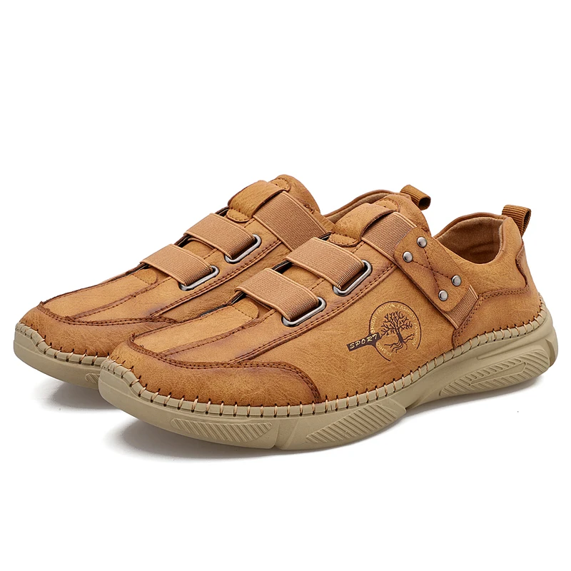 2023 Summer New Men Outdoor Fashion Leisure Adult Leather Casual Shoes Sewing Handmade Comfortable Classic Soft Light Size 38-46
2023 Summer New Men Outdoor Fashion Leisure Adult Leather Casual Shoes Sewing Handmade Comfortable Classic Soft Light Size 38-46