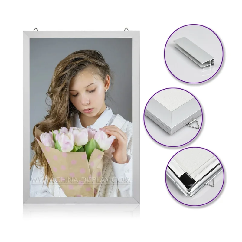 Display Dropship Snap Frame Aluminum Extrusion Single Sided Double Sided Wall Mounted Restaurant Light Box Menu Board China
Display Dropship Snap Frame Aluminum Extrusion Single Sided Double Sided Wall Mounted Restaurant Light Box Menu Board China