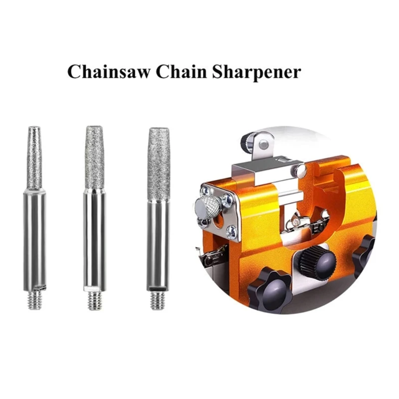 5pcs Chainsaw Sharpening Stone Chain Sharpener Diamond Grinding Tool with Wrench Grinding Heads 4mm/4.8mm/5.5mm
5pcs Chainsaw Sharpening Stone Chain Sharpener Diamond Grinding Tool with Wrench Grinding Heads 4mm/4.8mm/5.5mm