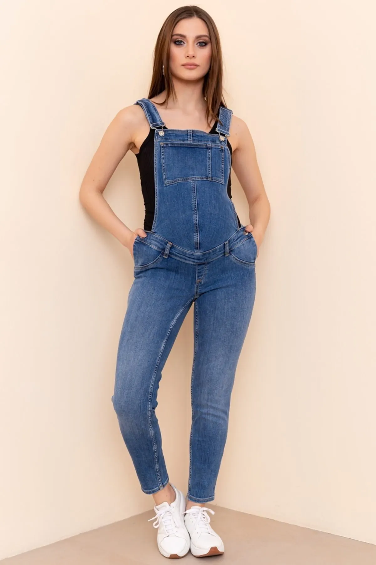 Women's Overalls Blue Maternity Denim Hot Style Quality Fabric Sleeveless Baggy Trousers Casual Jumpsuit
Women's Overalls Blue Maternity Denim Hot Style Quality Fabric Sleeveless Baggy Trousers Casual Jumpsuit
