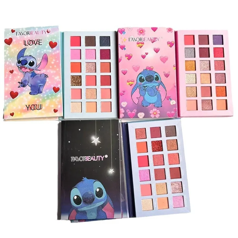 Disney Stitch Beauty Glazed 18 Color Makeup Eyeshadow Palettes Gorgeous Make Up Palette Eyeshadows Big Pigmented Pressed Powder
Disney Stitch Beauty Glazed 18 Color Makeup Eyeshadow Palettes Gorgeous Make Up Palette Eyeshadows Big Pigmented Pressed Powder