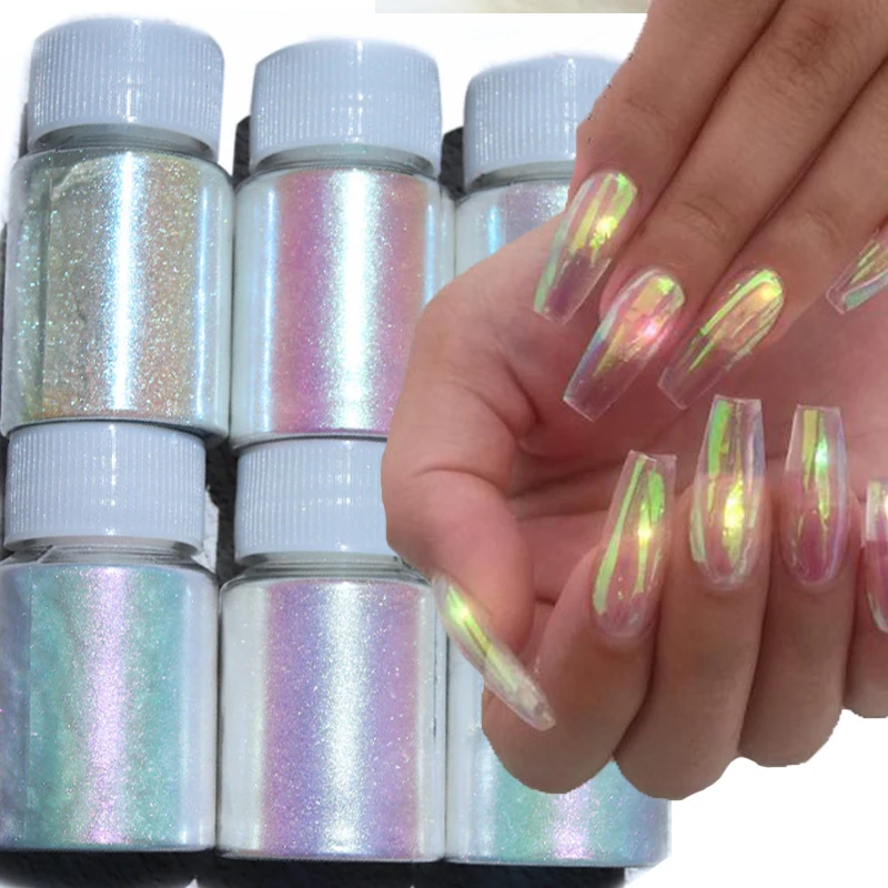 15ML Jar Mermaid Glitter Chrome Nail Powder Holographic Nail Glitter Aurora Pigment Powder Chrome, Holo& Mermaid Nail Powder,#51
15ML Jar Mermaid Glitter Chrome Nail Powder Holographic Nail Glitter Aurora Pigment Powder Chrome, Holo& Mermaid Nail Powder,#51
