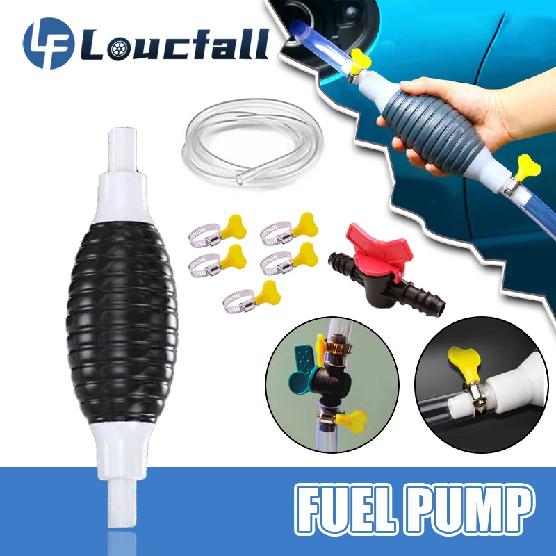 New Hand Fuel Pump Car Fuel Tank Sucker Oil Transfer Fuel Pump Petrol Diesel Liquid Manual Pump Syphon Fuel Saver for Car Oil
New Hand Fuel Pump Car Fuel Tank Sucker Oil Transfer Fuel Pump Petrol Diesel Liquid Manual Pump Syphon Fuel Saver for Car Oil
