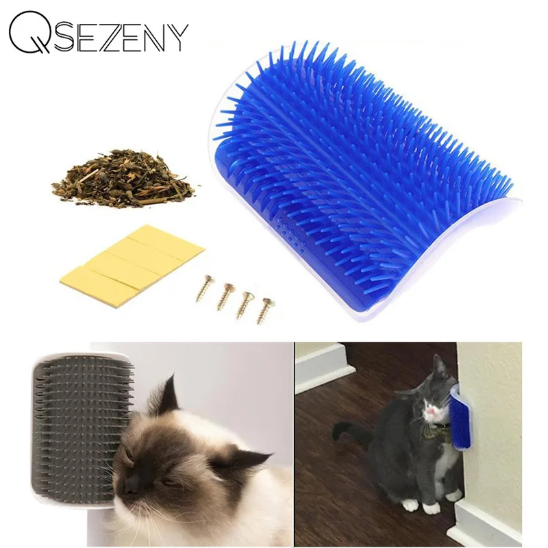 Pet Product for Cat Self Groomer Wall Brush Corner Cat Massage Self Groomer Comb Brush with Catnip Cat Rubs with A Tickling Comb
Pet Product for Cat Self Groomer Wall Brush Corner Cat Massage Self Groomer Comb Brush with Catnip Cat Rubs with A Tickling Comb