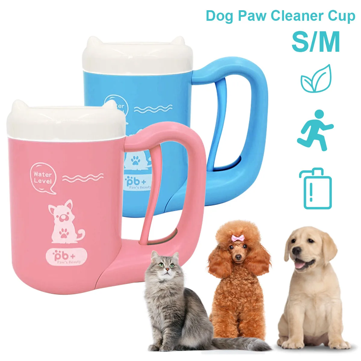 Dog Paw Cleaner Cup 360° Rotatable Silicone Combs Portable Outdoor Quickly Wash Foot Cleaning Bucket for Small Pets
Dog Paw Cleaner Cup 360° Rotatable Silicone Combs Portable Outdoor Quickly Wash Foot Cleaning Bucket for Small Pets