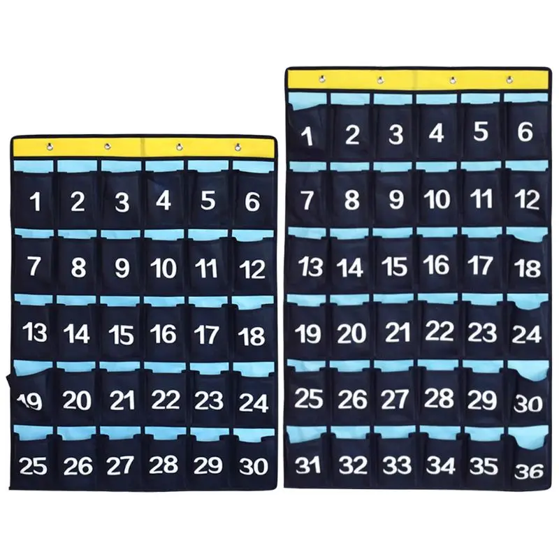 Hanging 30 Numbered Cell Phones Storage Bag with 4 Hooks Classroom Pocket Chart
Hanging 30 Numbered Cell Phones Storage Bag with 4 Hooks Classroom Pocket Chart