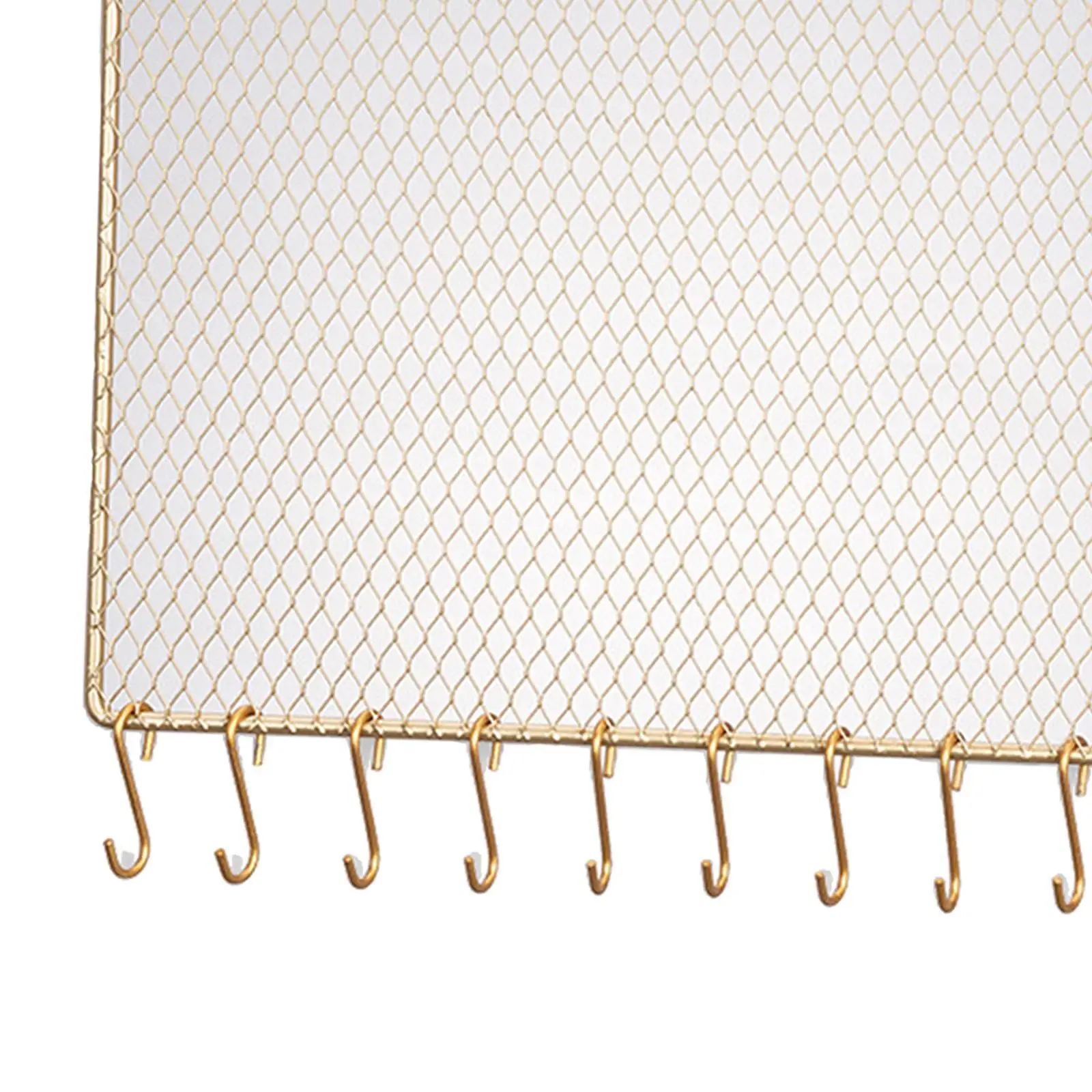 Настенная сетчатая витрина, органайзер для ювелирных изделий для спальни, шкафа, женский горизонтальный
Настенная сетчатая витрина, органайзер для ювелирных изделий для спальни, шкафа, женский горизонтальный